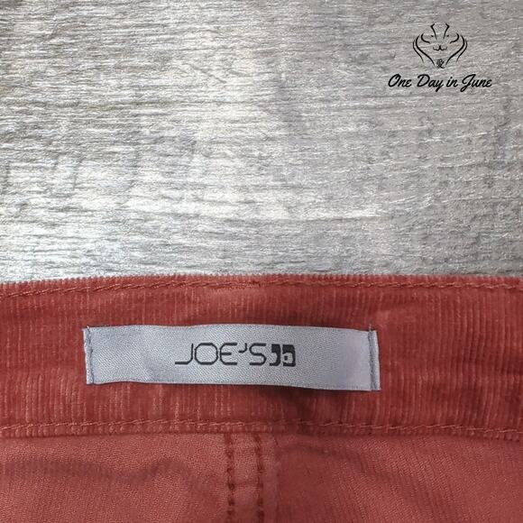 Joe's Jeans High Rise Brick Corduroy Pants Size 31 (12) - Picture 2 of 6